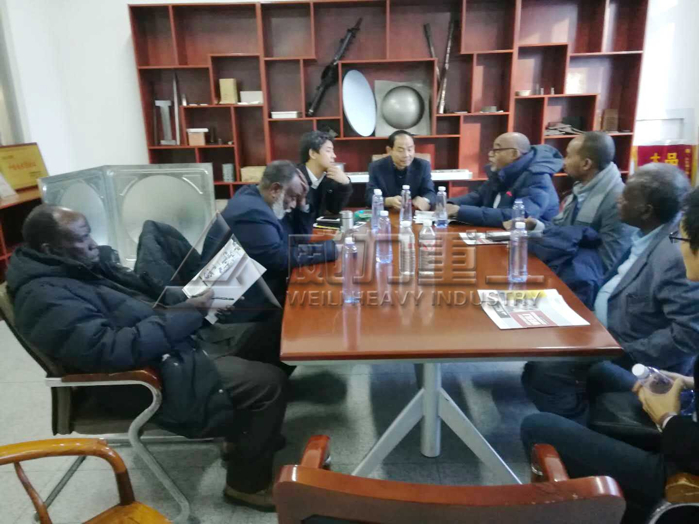 國(guó)外客戶(hù)來(lái)司考察洽談