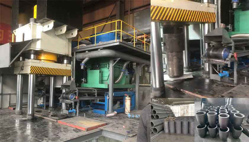 石墨坩堝/碳素坩堝成型液壓機(jī)（帶模具