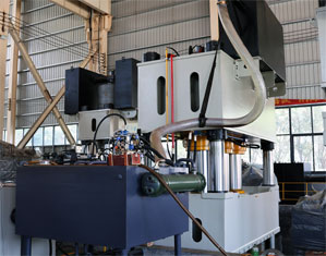 塑料排水溝溝槽模壓成型液壓機(jī)